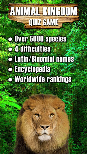Animal Kingdom - Quiz Game Animal Kingdom - Quiz Game